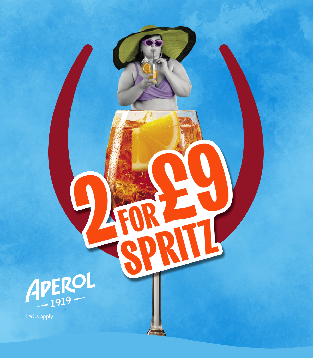 2 for £9 Aperol Spritz