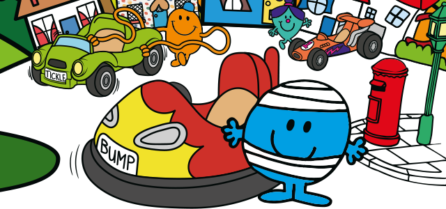 Selection of Mr Men characters