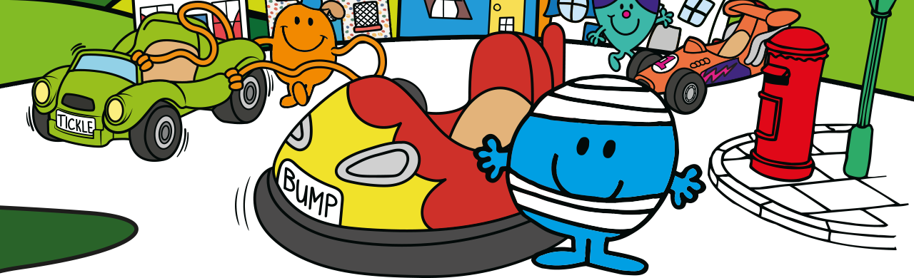 Selection of Mr Men characters