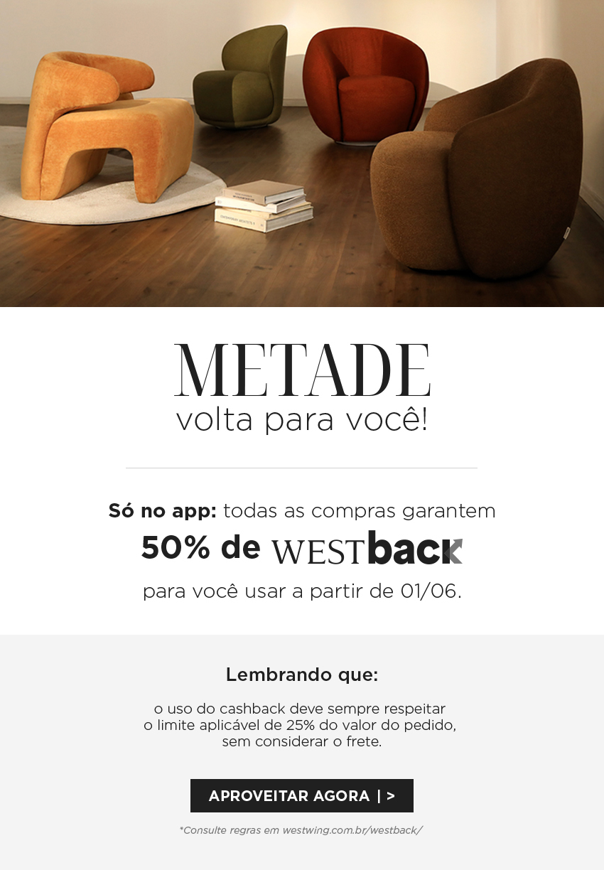 Metade volta para você!