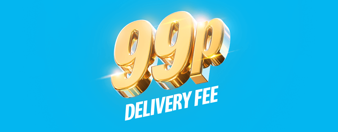 3. 99p Delivery fee