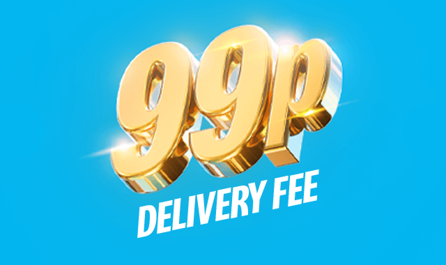 3. 99p Delivery fee