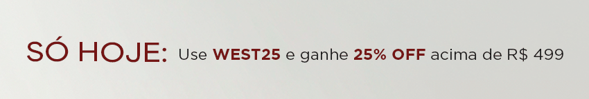 Só hoje!