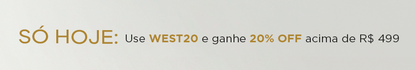 Só hoje!
