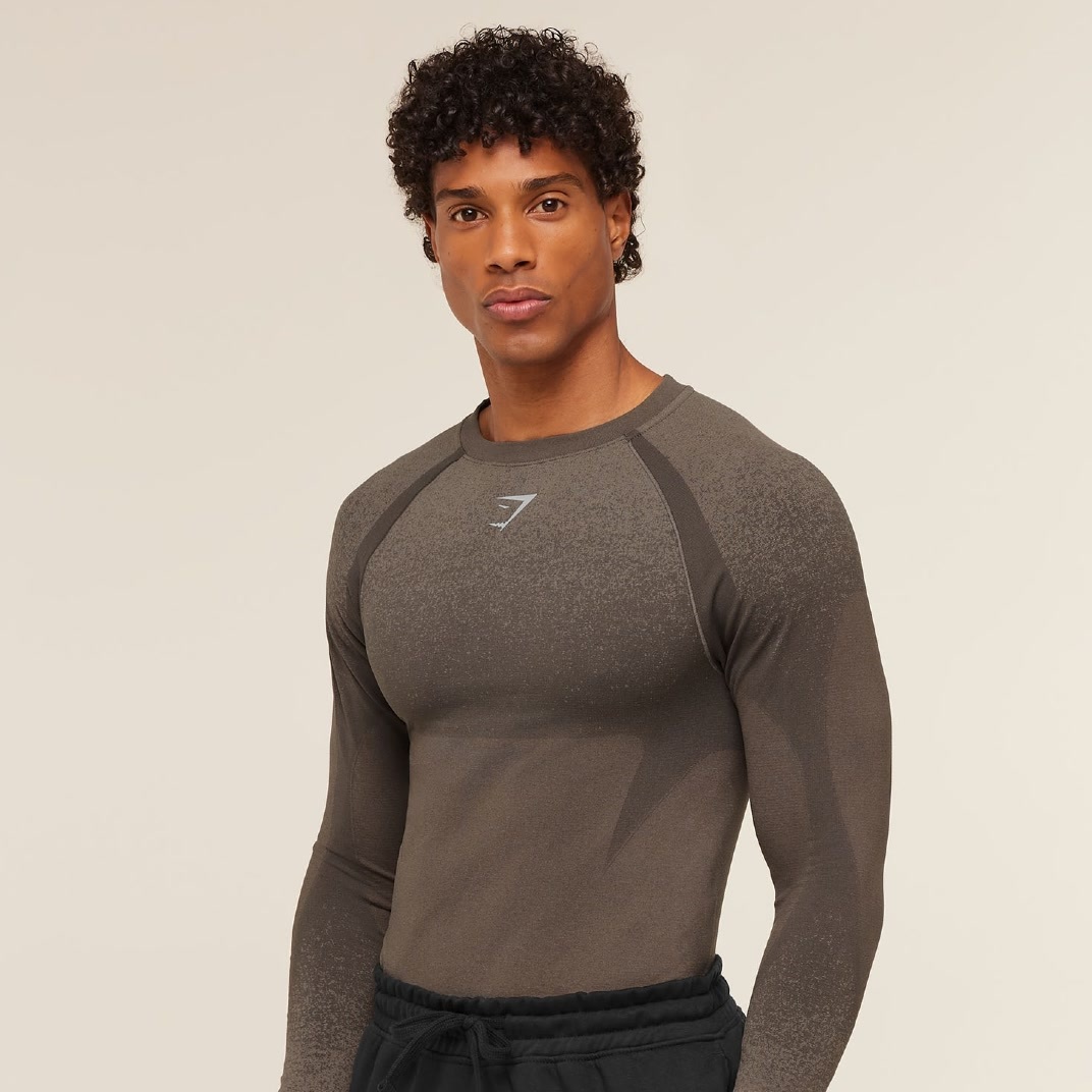 SHADOW LS MUSCLE FIT TEE