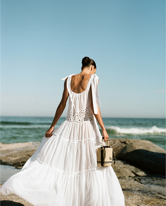 Mauria wearing CHLOÉ for NET-A-PORTER HS26