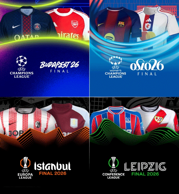 Win signed shirts from the final