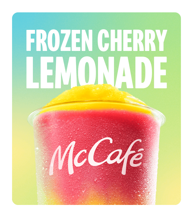 A frozen cherry lemonade