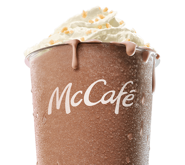 Chocolate honeycomb frapp&eacute;