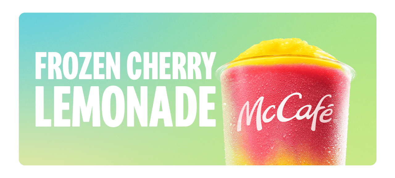 A frozen cherry lemonade