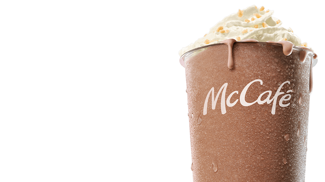 Chocolate honeycomb frapp&eacute;