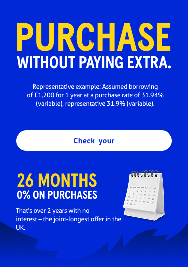 Purchase without paying extra.