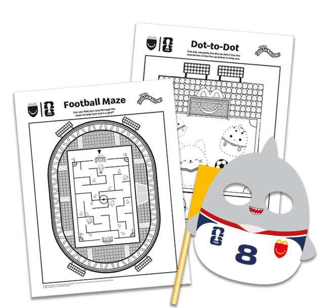 Happy Meal® Activity sheets
