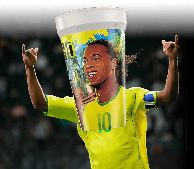The Ronaldinho collectible cup