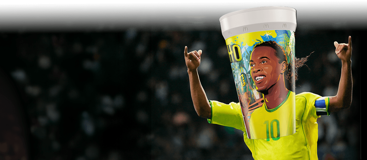 The Ronaldinho collectible cup