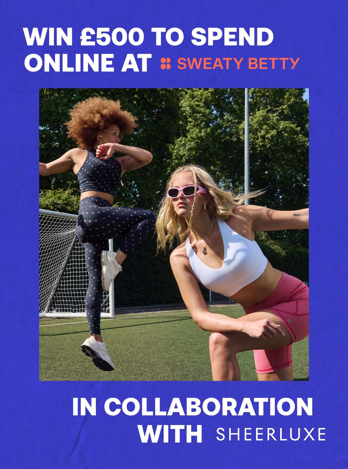 WIN £500 TO SPEND ONLINE AT SWEATY BETTY