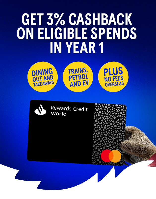 3% cashback on eligible spends in year 1
