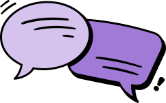 Conversation bubbles