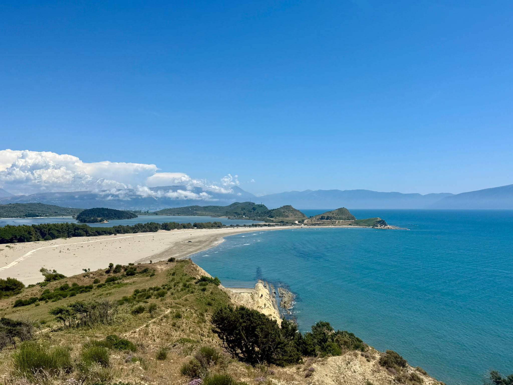 The Zvernec Peninsula in Albania