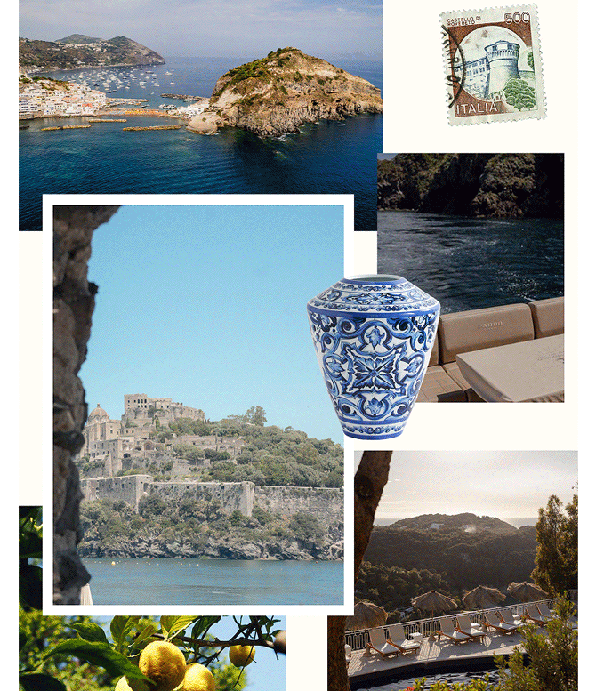PORTER Postcard: Ischia