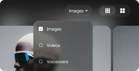 My Library ‚Äî filter dropdown
