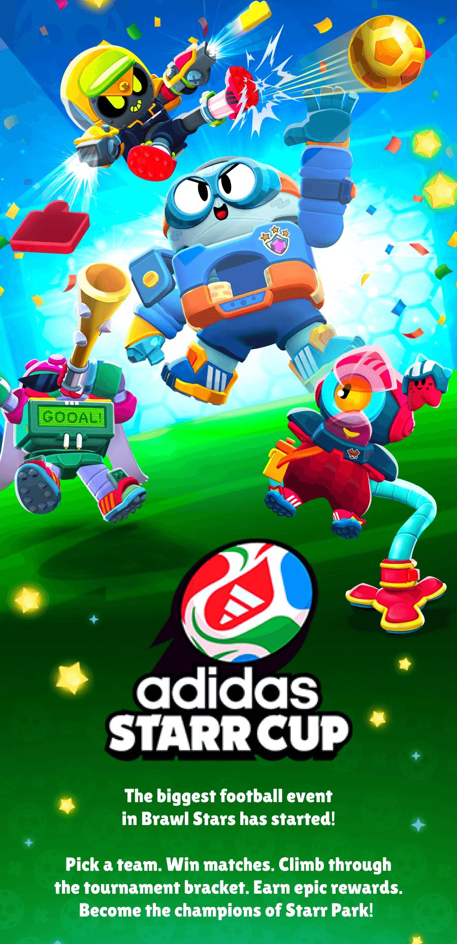 The biggest football event in Brawl Stars has started! 