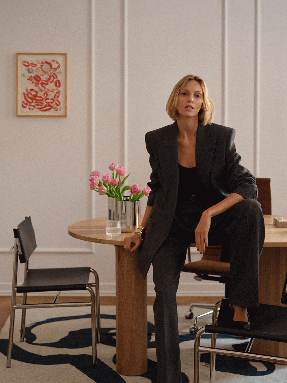 Office-Homestory: odwiedzamy supermodelkę Anję Rubik