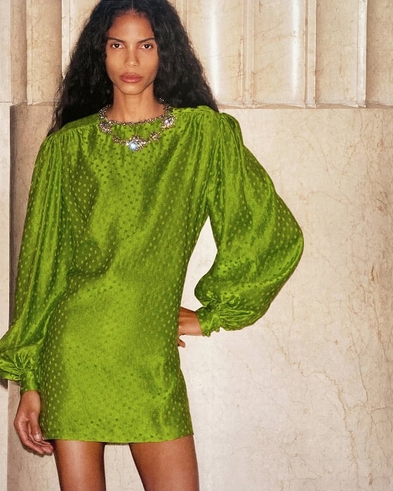 Mauria wearing CHLOÉ for NET-A-PORTER HS26