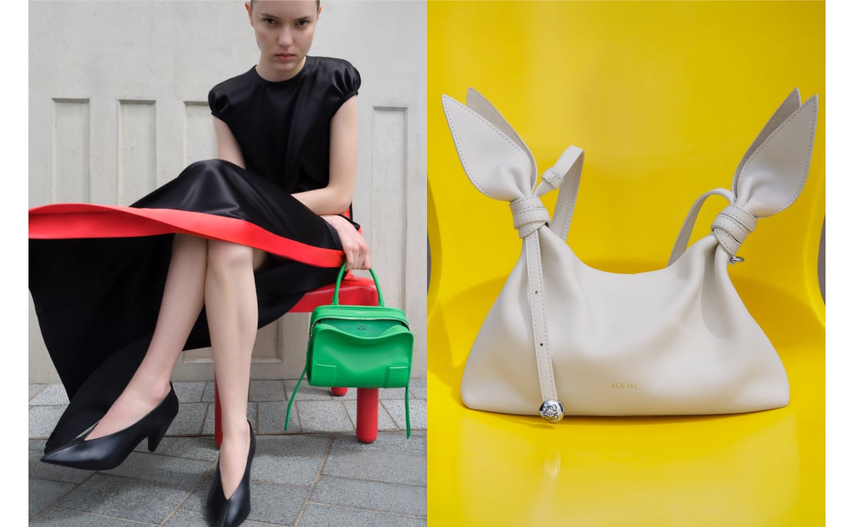 Anna wearing LOEWE for NET-A-PORTER PF26