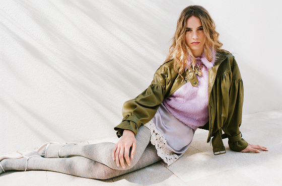 Mauria wearing CHLOÉ for NET-A-PORTER HS26
