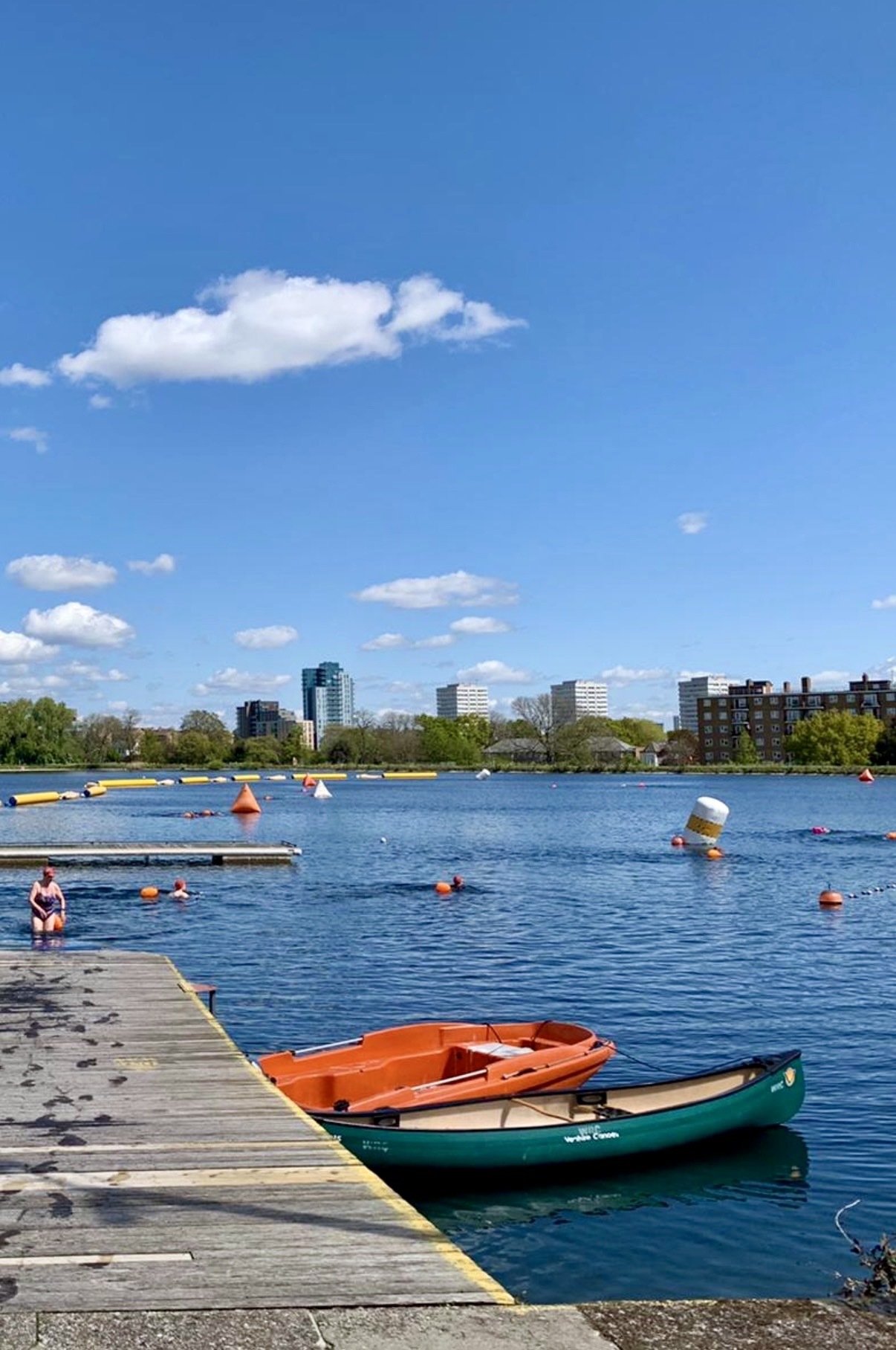 West Reservoir in London