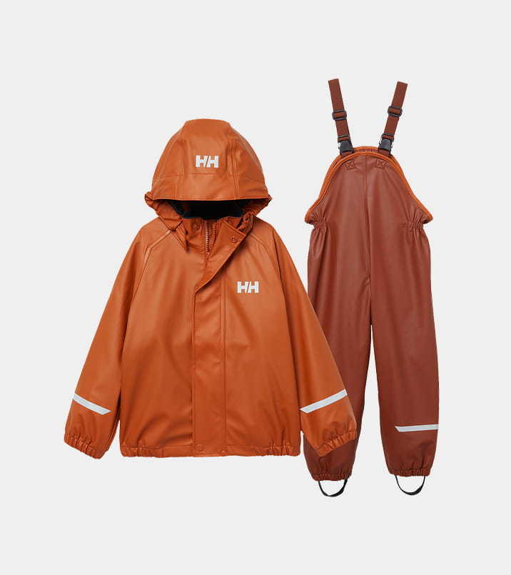 Kids’ Bergen Fleece-Lined Rain Set 2.0
