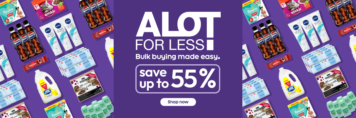 Alot for less| Save up to 55%