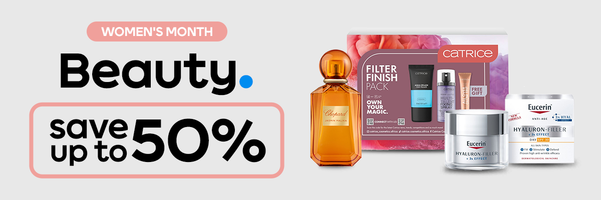 Women's month beauty | Up to 50% OFF