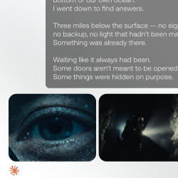 Draft a storyboard