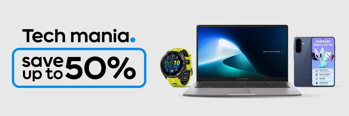 Tech Mania | Up to 50% OFF 