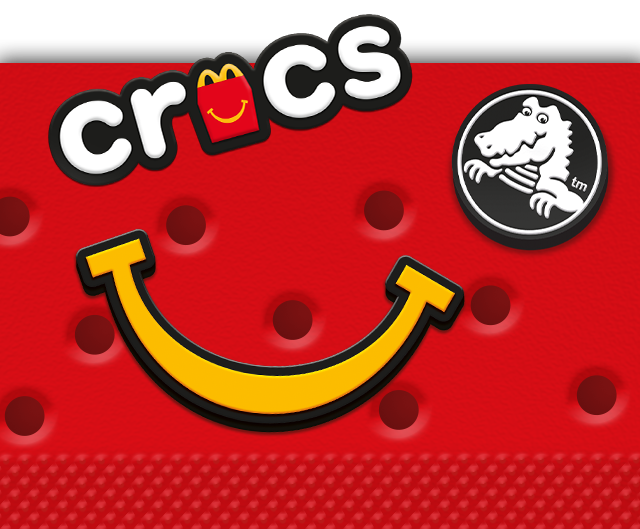 cros McDonald's Happpy Meal logo mash up
