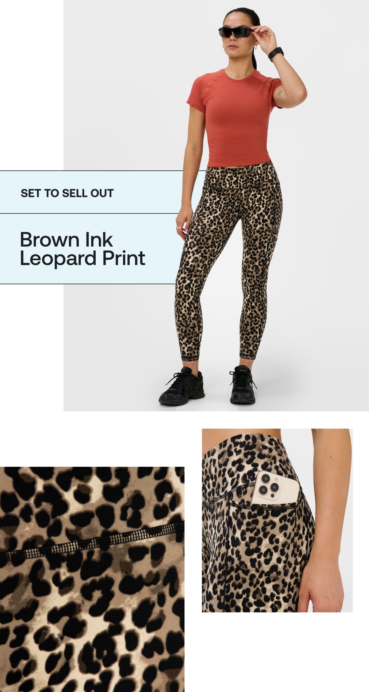 SET TO SELL OUT | Brown Ink Leopard Print