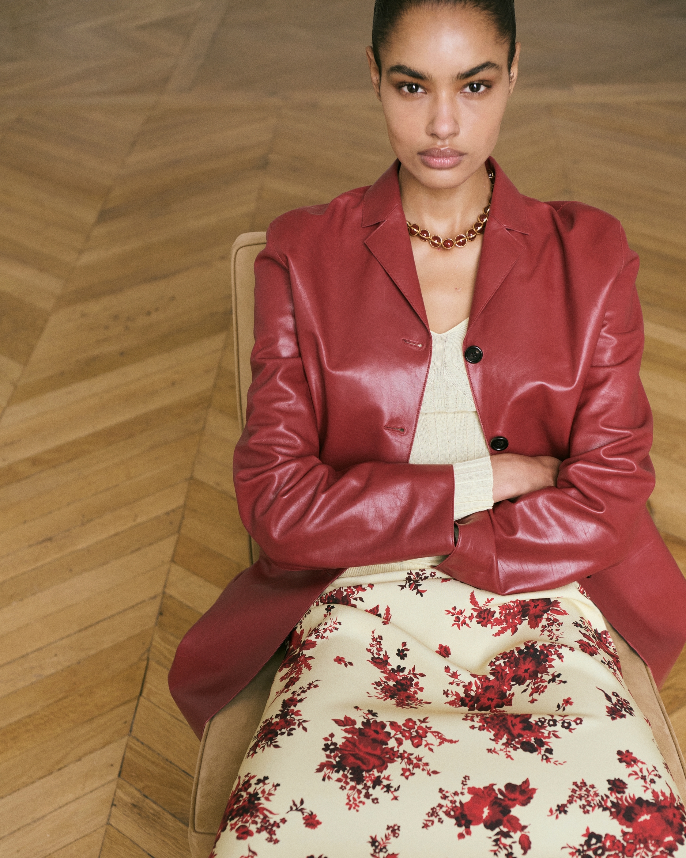 ANA wears JIL SANDER