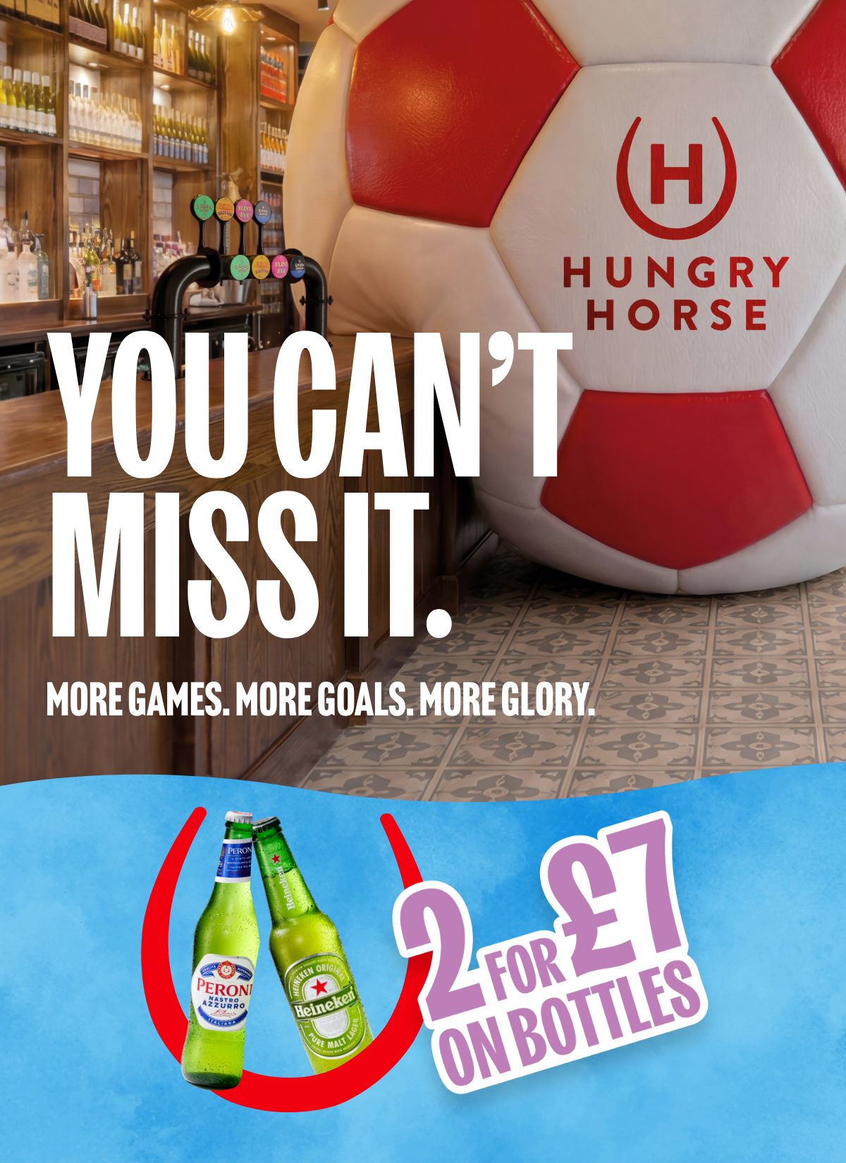 More Games. More Goals. More Glory.