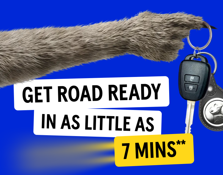 Get road ready in as little as 7 mins**