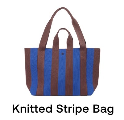 Knitted Stripe Bag