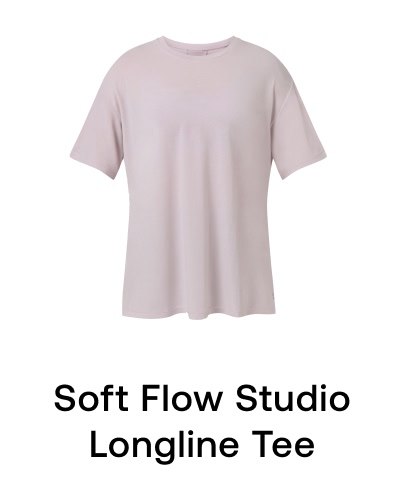 Soft Flow Studio Longline Tee