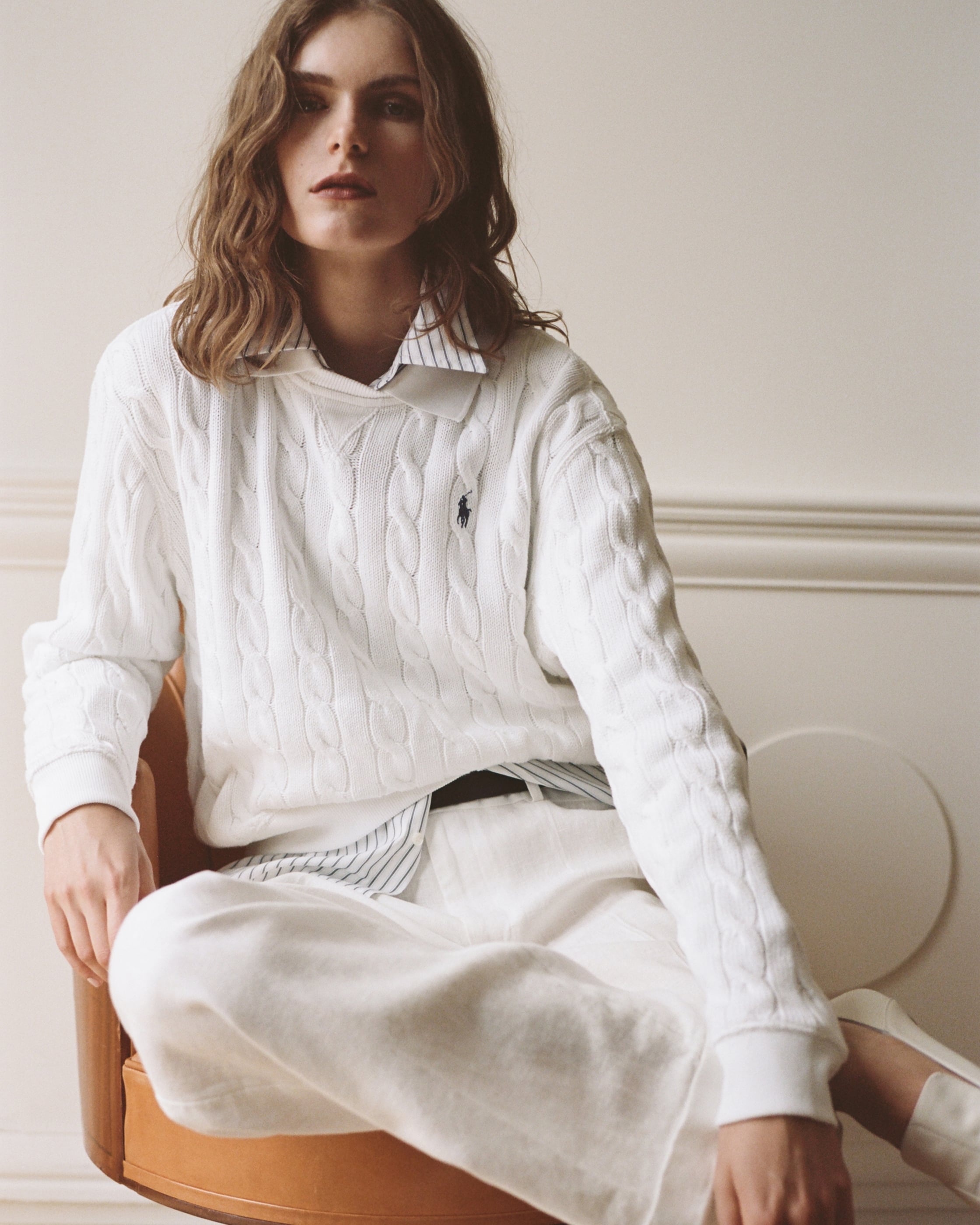 ANNA wears POLO RALPH LAUREN