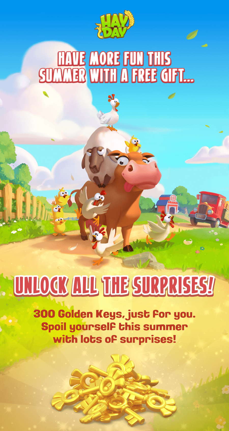 Unlock all the surprises!