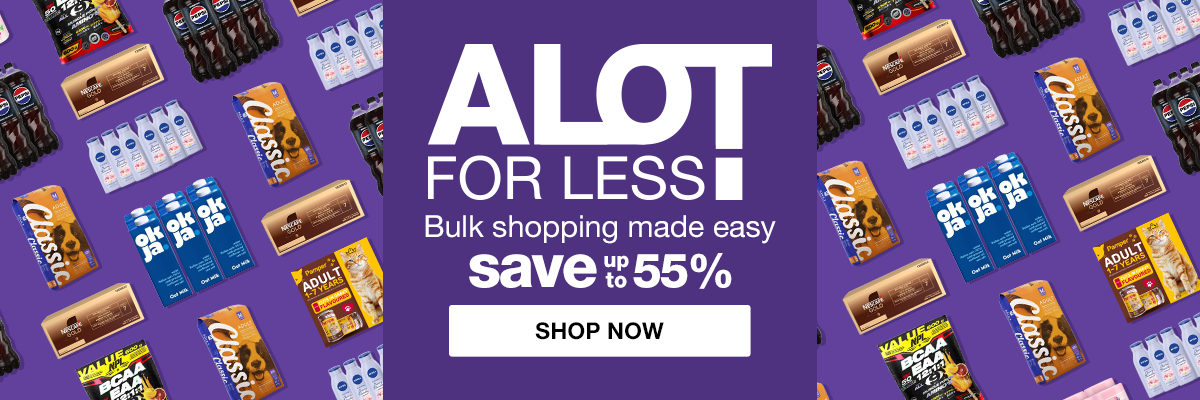 Alot for less | Up to 55%