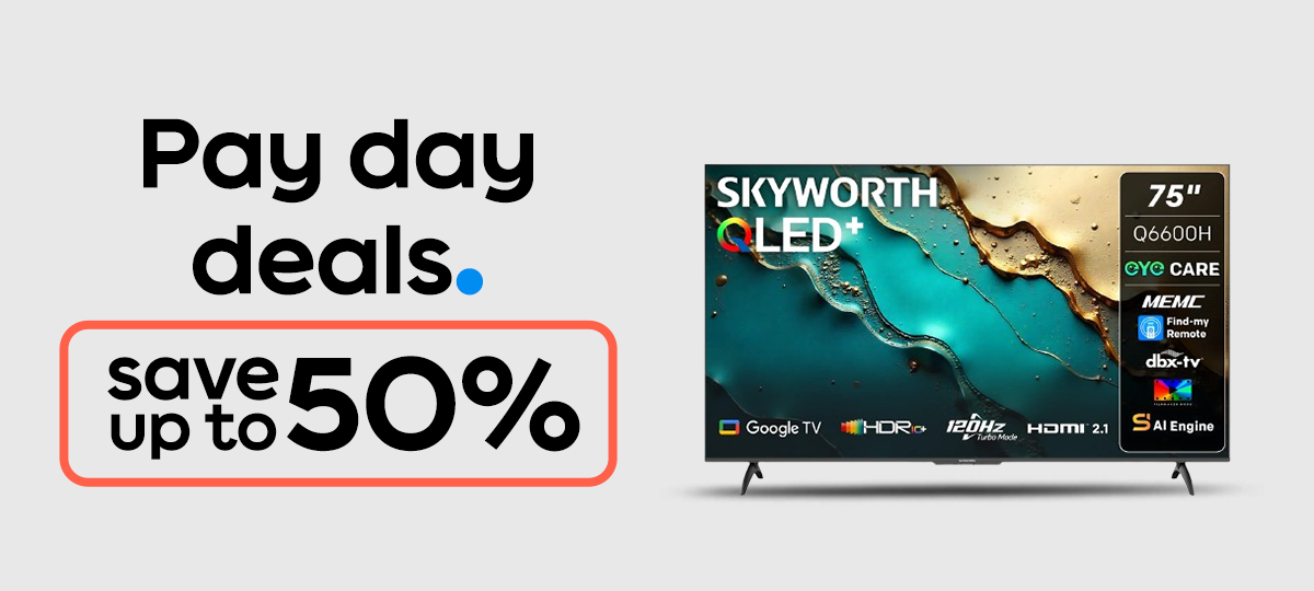 Pay Day Deals | Up to 50% OFF
