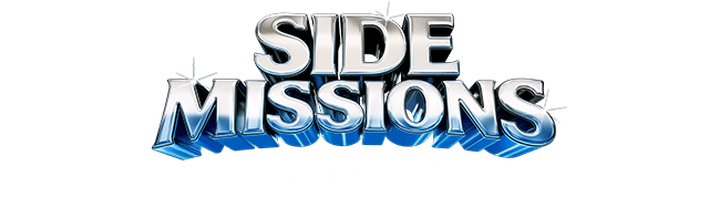 Bold text reads SIDE MISSIONS DEALS