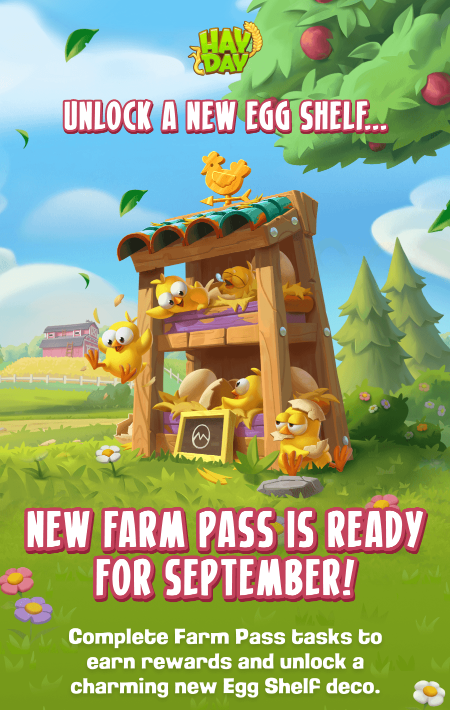 New Farm Pass is ready for September!