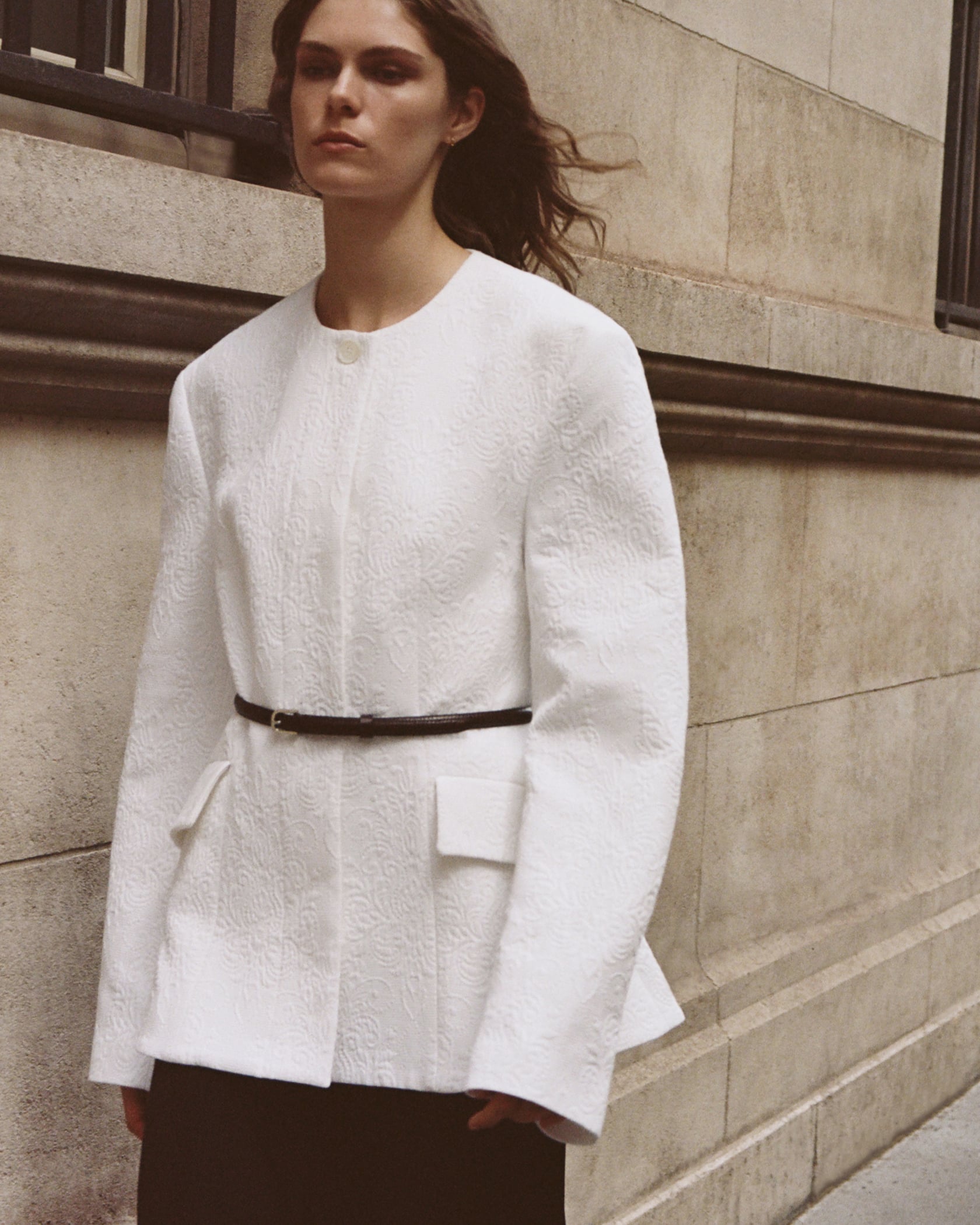 ANNA wears TOTEME